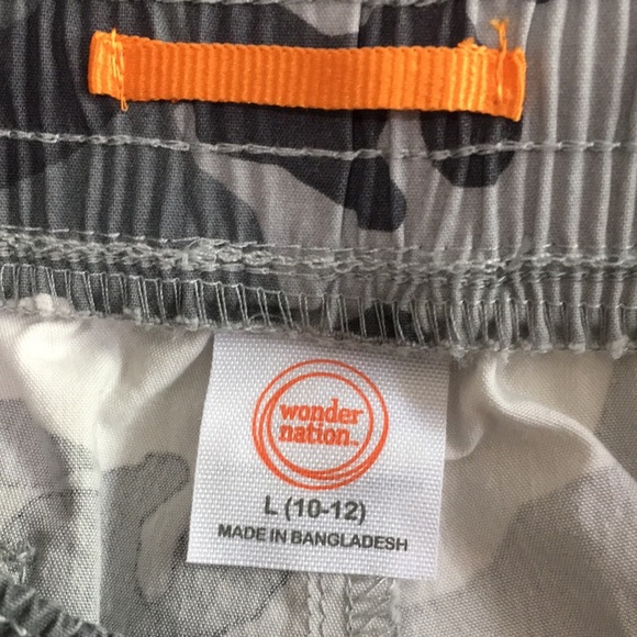 NWT Wonder nation stretch, adjustable waist, shorts. Size 10-12 - Picture 9 of 9